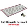 2.4G Wireless Keyboard and Mouse Protable Mini Keyboard Mouse Combo Set For Notebook Laptop Mac Desktop PC Computer Smart TV PS4