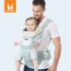 MTWML Ergonomic Baby Carrier Baby Kangaroo Child Hip Seat Tool Baby Holder Sling Wrap Backpacks Baby Travel Activity Gear