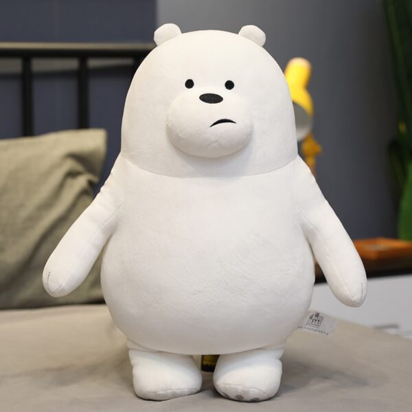 stand Bare Bear Plush Toys Children Stuffed Animals Cartoon figure Plush Doll Pillow Soft Cute Plush Stuff Birthday Gift Kids