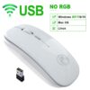 Wireless Mouse Bluetooth RGB Mouse Rechargeable Computer Mause Silent Ergonomic LED Mice USB optical Backlit Mouse for laptop PC