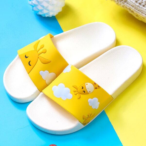 Cute Cartoon Animal Women Home Slippers Alpaca Unicorn Summer Bathroom Ladies Slides Non-slip Indoor Couples Shoes Flip Flops