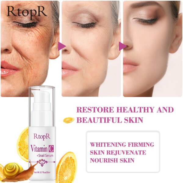Hyaluronic Acid Vitamin c Serum Anti-Aging Shrink Pore Whitening Moisturizing Essence Oil Control Face Serum Skin Care Products