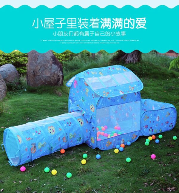 Kids Play House Indoor Outdoor Ocean Ball Pool Pit Game Tent Play Hut Easy Folding Girls Garden Kids Children Toy Tent Dropship