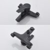 Matte Black Bathroom Shower Faucet Bath Faucet Mixer Tap ABS Hand Shower Head Set Wall Mount Black Shower Control Valve