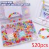 DIY Handmade Beaded Toy with Accessory Set Girl Weaving Bracelet Jewelry Making Toys Educational Toys for children Children Gift