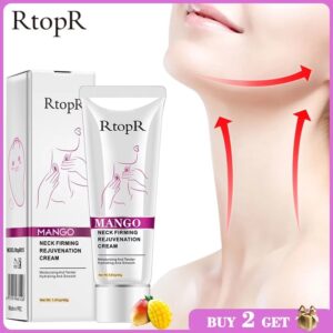 RtopR Neck Firming Wrinkle Remover Cream Rejuvenation Firming Skin Whitening Moisturizing Shape Beauty Neck Skin Care Products