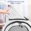 78 Keys Wireless Keyboard Bluetooth Ultra Slim Russian/German/Korean/Spanish/French/Arabic/Thai for iPad/Windows OS/Mac/Android