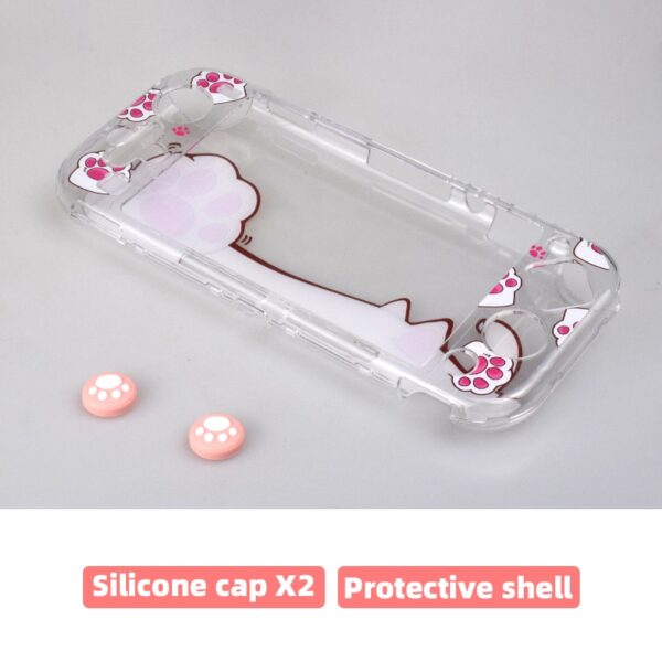 Data Frog Anti-Slip Hard Protective Case For Nintendo Switch Lite Console Clear Shell Cover For NS Switch Lite Game Accessories