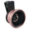 4K HD Super 15X Macro Lens for Smartphone Anti-Distortion 0.45X 0.6X Wide Angle Lens 2 in 1 Mobile Phone Lense Camera Kit