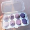 8PCS Face Makeup Puff Sponge Set Beauty Foundation Powder Blush Blender Makeup Accessories Tools Cosmetic Blending Sponges