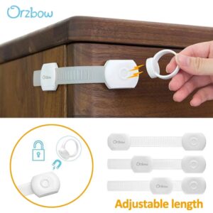 Orzbow Baby Safety Lock For Home Protection From Children Lockers Magnetic Cabinet Door Drawer Refrigerator Security Locks kids