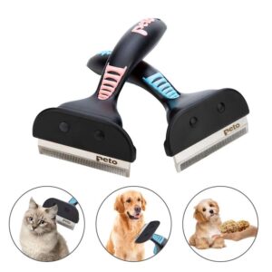 Pet hair remover brush Cat Dog Grooming Comb Hair Finishing trim removal dog brush tool Hair Cleaner For Dogs Cats Pet Supplies