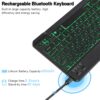 RGB Wireless Keyboard Mouse Combo Russian Spainish Bluetooth Keyboard And Mouse Set Rechargeable Keyboards For ipad Laptop