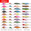 Fishing Lure Set Fishing Hard Bait Mini Minnow Floating Swing Crankbait Crazy Wobblers Artificial Bionic Crank Lures