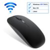 Wireless Mouse Computer Bluetooth Mouse Silent PC Mause Rechargeable Ergonomic Mouse 2.4Ghz USB Optical Mice For Laptop PC