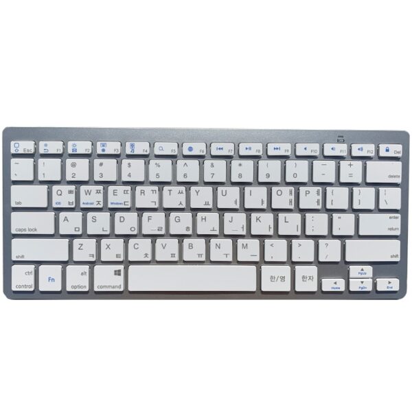 78 Keys Wireless Keyboard Bluetooth Ultra Slim Russian/German/Korean/Spanish/French/Arabic/Thai for iPad/Windows OS/Mac/Android