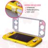 Data Frog Anti-Slip Hard Protective Case For Nintendo Switch Lite Console Clear Shell Cover For NS Switch Lite Game Accessories