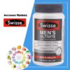 Swisse Men Compound MultiVitamins Tablet Health Wellness Supplements Energy Level Mental Alertness Stamina Vitality Vegetarians