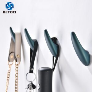 BETOCI Wall-Mounted Coat Hooks Modern And Simple Bathroom Towel Hooks Bedroom Robe Hooks Coat Hooks Living Room Home Accessories