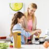 4/8/10 Pieces Set Food Kitchen Storage Box Vacuum Lid Organizer Container Transparent Sealed Cans Plastic Clear Container