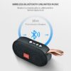 T7 Mini Bluetooth Speaker Portable Wireless Loudspeaker Sound System 3D Stereo Music Surround Outdoor Speaker Support FM TFCard