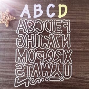 26 letters Metal Cutting Dies for DIY Scrapbooking Album Paper Cards Decorative Crafts Embossing Die Cuts