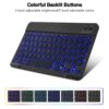 RGB Wireless Keyboard Mouse Combo Russian Spainish Bluetooth Keyboard And Mouse Set Rechargeable Keyboards For ipad Laptop