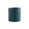 Nordic Industrial Style Colorful Ceramic Flowerpot Succulent Planter Green Plants Cylindrical Shape Flower Pot With Hole Tray