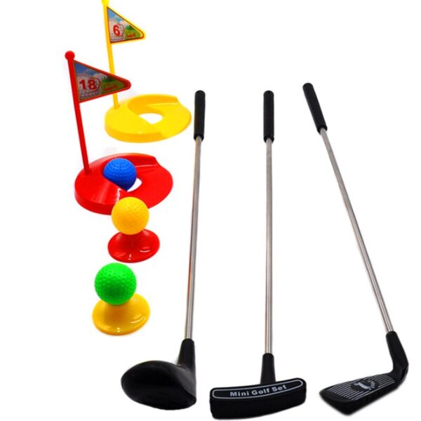 Golf Toy Set Sports For Kids Learning Active Toys Colourful Development Outdoor Play Sport Game For Children