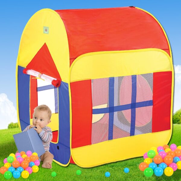 Kids Play House Indoor Outdoor Ocean Ball Pool Pit Game Tent Play Hut Easy Folding Girls Garden Kids Children Toy Tent Dropship