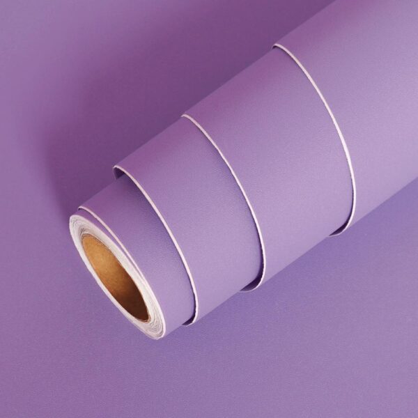 Solid Color Vinyl Self Adhesive Waterproof Wallpaper Bathroom Kitchen Countertops Contact Paper Home Improvement Wall Stickers