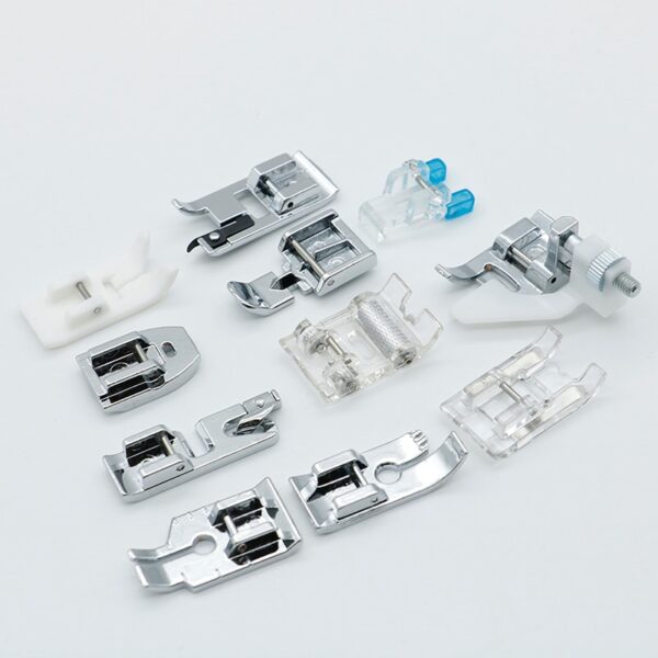 One Set Domestic Sewing Machine Accessories Presser Foot Feet Kit Set Hem Foot Spare Parts For Brother Singer Janome