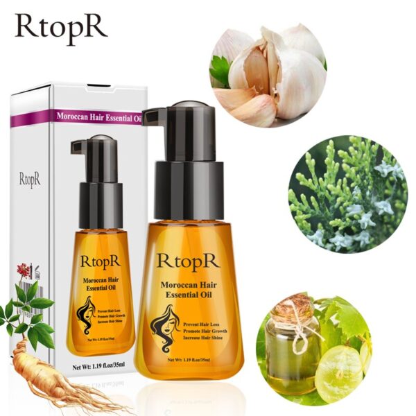 35ML Hair Essential Oil Multi-functional Hair Care Prevent Hair Loss Increase Hair Shine Treatments Repair Damaged Hair TSLM1
