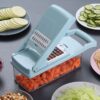 Multifunctional Vegetable Cutter Shredders Slicers Fruit Potato Peeler Carrot Grater Kitchen Accessories Basket Vegetable Slicer