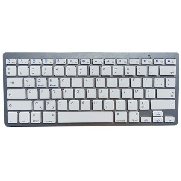 78 Keys Wireless Keyboard Bluetooth Ultra Slim Russian/German/Korean/Spanish/French/Arabic/Thai for iPad/Windows OS/Mac/Android