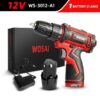 VVOSAI 12V 16V 20V Cordless Drill Screwdriver Electric Drill Power Tools Hand Drill 25+1 Torque Wireless Driver DIY Power Tools