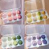 8PCS Face Makeup Puff Sponge Set Beauty Foundation Powder Blush Blender Makeup Accessories Tools Cosmetic Blending Sponges