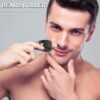 1pcs Micro Needle Roller Derma Roller Titanium Beard Roller for Hair Regrowth Beard Growth Anti-Hair Loss Skin Care Treatment