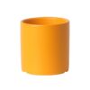 Nordic Industrial Style Colorful Ceramic Flowerpot Succulent Planter Green Plants Cylindrical Shape Flower Pot With Hole Tray
