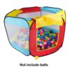 Kids Play House Indoor Outdoor Ocean Ball Pool Pit Game Tent Play Hut Easy Folding Girls Garden Kids Children Toy Tent Dropship