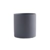 Nordic Industrial Style Colorful Ceramic Flowerpot Succulent Planter Green Plants Cylindrical Shape Flower Pot With Hole Tray