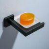Black Bathroom Hardware Set, Matte Black Bathroom Hardware Set Square Bathroom Fixture ,stainless Steel Black Bath Hardware Sets