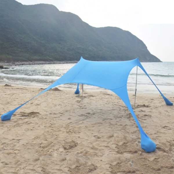 Portable Pergola Windproof Beach Sunshade Gazebo Tent Perfect Canopy Sun Shade Shelter Tent Beach Tent Sun Protection Shelter