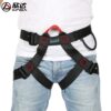 Xinda Professional Outdoor Sports Safety Belt Rock Mountain Climbing Harness Waist Support Half Body Harness Aerial Survival