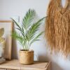 125cm Tropical Palm Plants Large Artificial Tree Branches Plastic Fake Leaves Green Monstera For Home Garden Room Office Decor