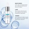 VIBRANT GLAMOUR Hyaluronic Acid Face Serum Anti-Aging Shrink Pore Whitening Moisturizing Essence Face Cream Dry Skin Care 15ml
