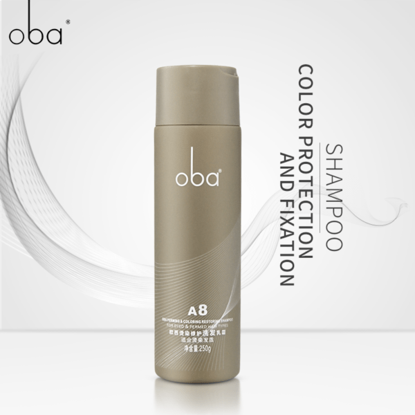 Oba Salon Perm Repair Shampoo Cream Hair Dyeing Damage Care Triple Lotion Nourishing 250g Professional Unisex （A8）