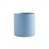Nordic Industrial Style Colorful Ceramic Flowerpot Succulent Planter Green Plants Cylindrical Shape Flower Pot With Hole Tray