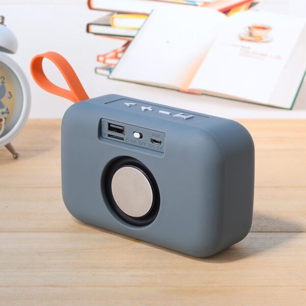 T&G TG506 Mini Bluetooth Speaker Wireless Portable Handhold Loudspeaker Fabric Stereo Small Subwoofer Support TF Card FM Radio