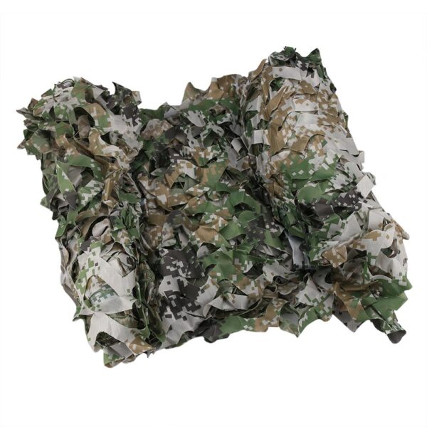 Woodland Reinforced Camouflage Net Military Hunting Jungle for Pergola Gazebo Mesh Hide Garden Shade Outdoor Awning Cover